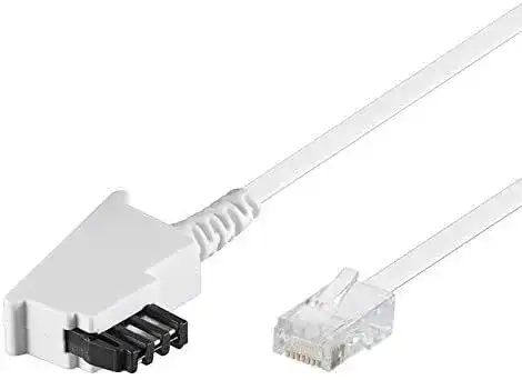 Telefonkabel getyd ® 15m TAE RJ45 DSL VDSL Internet Kabel
