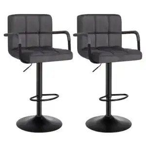 Barhocker mit Armlehne WOLTU ® Barhocker BH223dgr-2, 2er Set