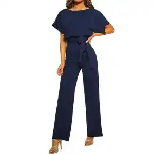 Hosenanzug Coloody Damen Lang Jumpsuit Overall Elegant