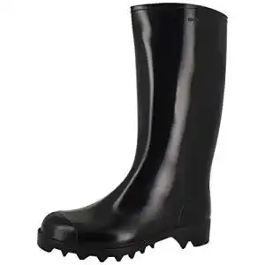 Nora Gummistiefel Nora Herren Dolomit Rain Boot, Schwarz, 41 EU