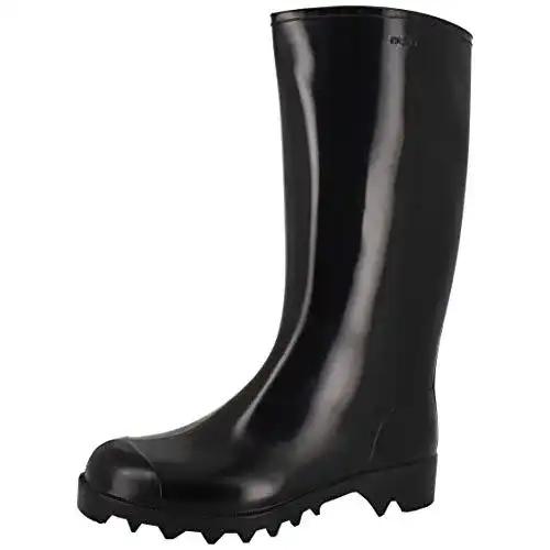 Nora Gummistiefel Nora Herren Dolomit Rain Boot, Schwarz, 41 EU
