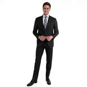 Anzug Herren Steffen Klein Herren Regular Fit Wolle Elastisch