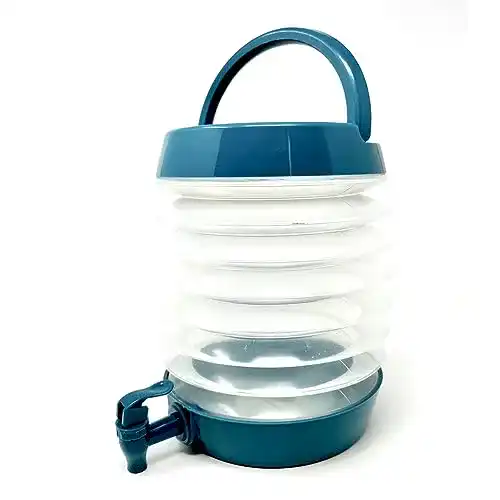Wasserspender Camp4 Faltbarer 5,5 Liter Farbe: Petrol