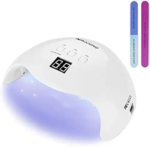 Nageltrockner NAVANINO 48W LED/UV Lampe für Nägel, Timer