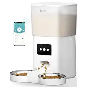 Futterautomat für 2 Katzen DownyPaws für zwei Katzen