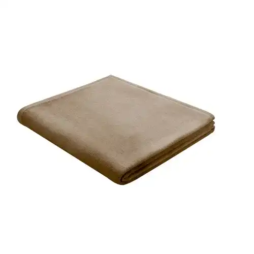 Kuscheldecke biederlack, 100 % Baumwolle, Samtband-Einfassung