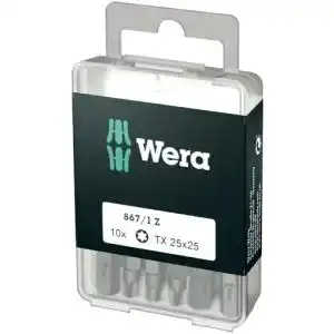 Wera-Bits Wera Bit-Sortiment, 867/1 TX 25 DIY, TX 25 x 25 mm