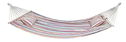 Stabhängematte Kronenburg Hängematte 220 x 160 cm