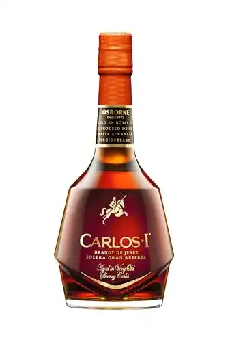 Weinbrand Osborne Carlos I 40% vol. – Hochwertiger Brandy Solera