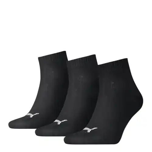 Puma-Socken PUMA Unisex Unisex Quarter Plain Sokken (5 stuks)