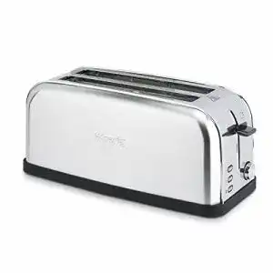 Doppel-Langschlitztoaster H.Koenig TOS28 Toaster, 3 Funktionen