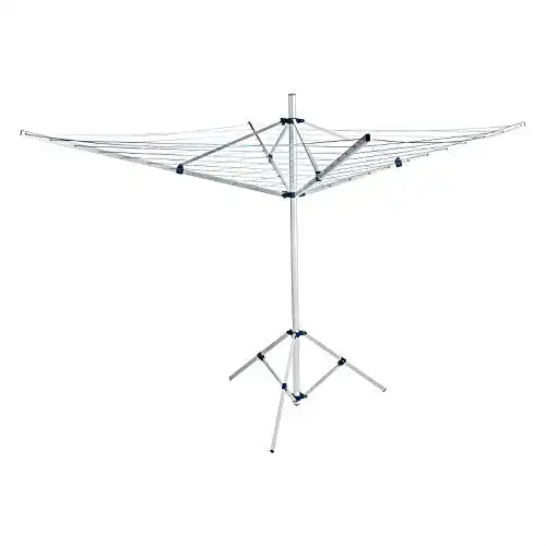 Die beste Camping-Wäschespinne Amazon Basics, frei stehend, drehbar 2026 Test Bestseller Camping-Wäschespinne Amazon Basics, frei stehend, drehbar