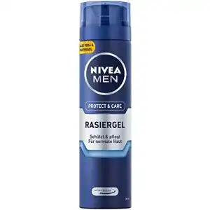 Rasiergel Nivea Men Protect & Care im 6er Pack (6 x 200 ml)