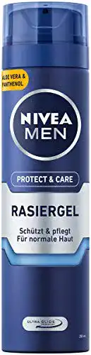 Rasiergel Nivea Men Protect & Care im 6er Pack (6 x 200 ml)