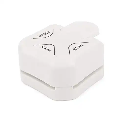 Eckenabrunder ewtshop ® 3 in 1, 4mm, 7mm, 10mm, Eckenstanzer