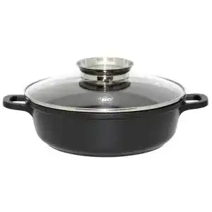 Servierpfanne ELO 86689 Alucast rund 28 cm, Aluguss, 3.5 l