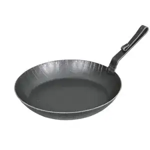 Turk-Pfanne Albert Turk Schmiedeeisern mit Hakenstiel