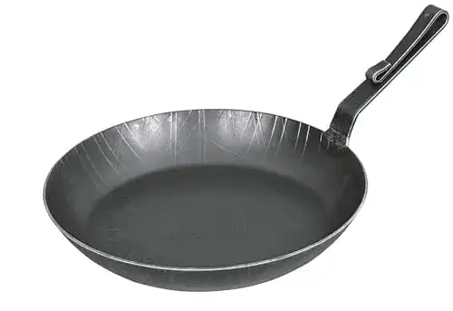 Turk-Pfanne Albert Turk Schmiedeeisern mit Hakenstiel