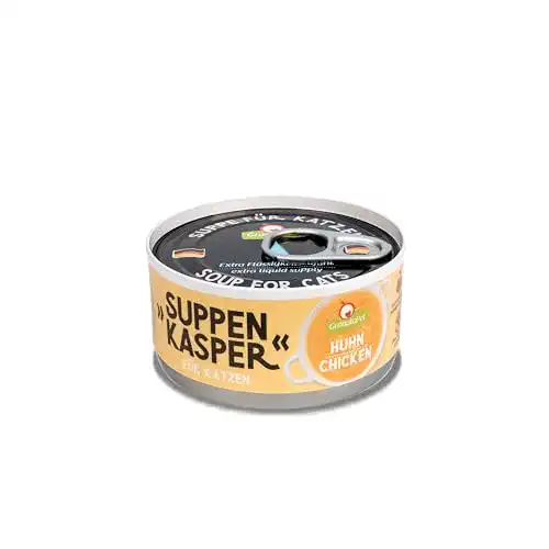 Katzensuppe GranataPet Suppenkasper Huhn, Snack für Katzen, Suppe
