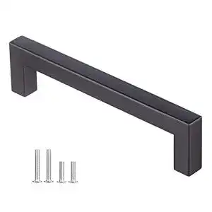 Küchengriffe DEWUR 10 Stück Möbelgriffe schwarz 128mm
