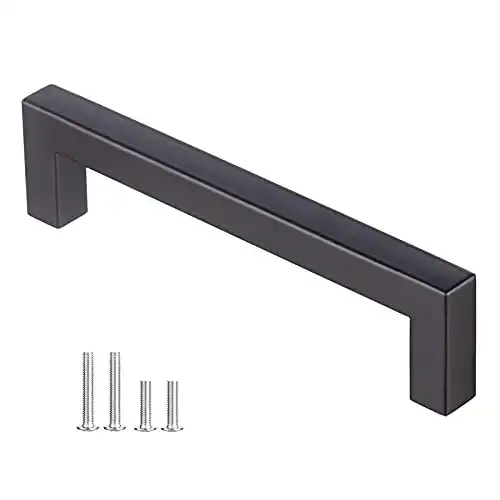 Küchengriffe DEWUR 10 Stück Möbelgriffe schwarz 128mm