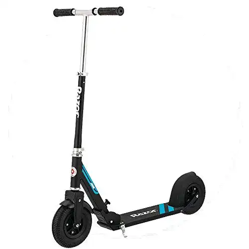 Roller mit Luftreifen Razor Age 8+ A5 Air Kick Scooter, schwarz