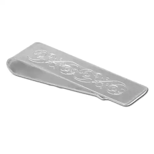Geldklammer Sterll Herren Sterling-Silber 925 Silber