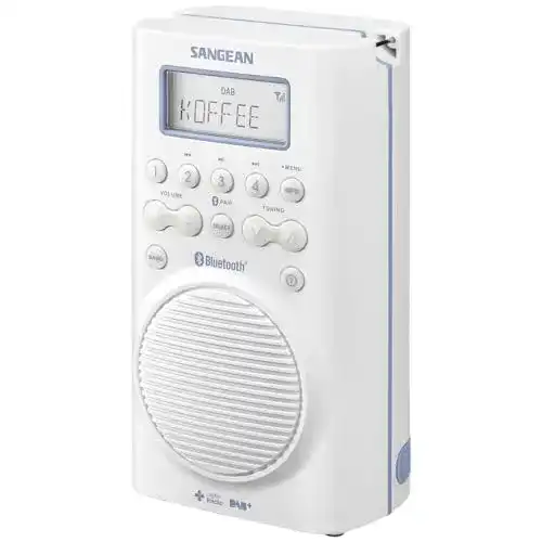 Badradio Sangean H-205D BT Wasserdichtes Duschradio