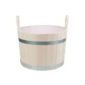 Fußwanne SudoreWell ® Sauna aus Kiefernholz