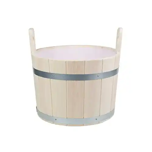 Fußwanne SudoreWell ® Sauna aus Kiefernholz