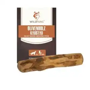 Kauholz Hund Wildfang ® Olivenholz für Hunde Holzknochen