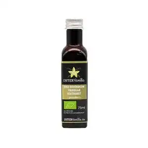 Vanilleextrakt InterVanilla BIO Bourbon Vanille Extrakt, 75 ml