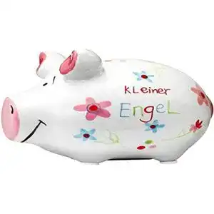 Sparschwein KCG 101021 Keramik Kleiner Engel ca. 12.5cm x 9cm