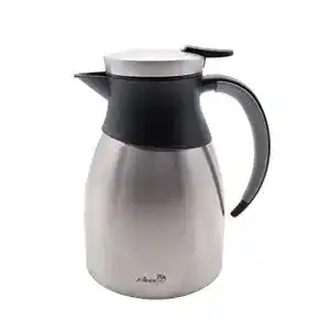 Isolierkanne 1 Liter ZOLLNER24 Edelstahl, Quick Tip Verschluss