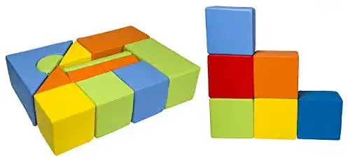 Softbausteine Velinda 17 Großbausteine Schloss+Quader-Set