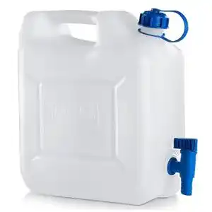 Wasserkanister mit Hahn hünersdorff 817500 ECO, 12 L mit Hahn