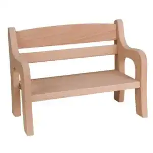 Peitz-Holzspielzeug Holzspielzeug Peitz Puppenbank 5022
