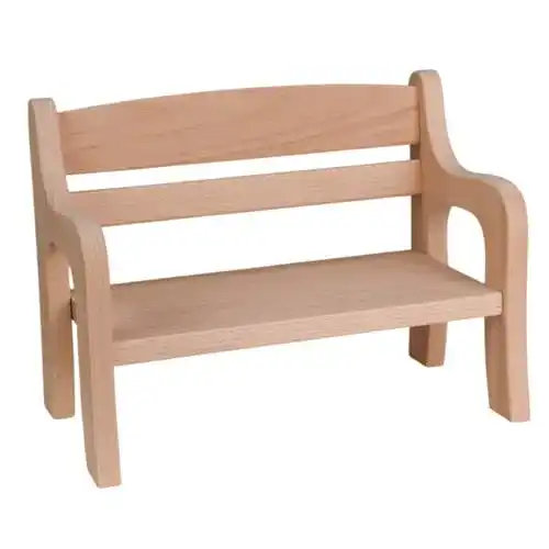 Peitz-Holzspielzeug Holzspielzeug Peitz Puppenbank 5022