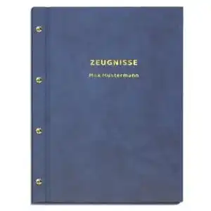Zeugnismappe Kopierladen Karnath GmbH 20 DIN A4 Sichthüllen