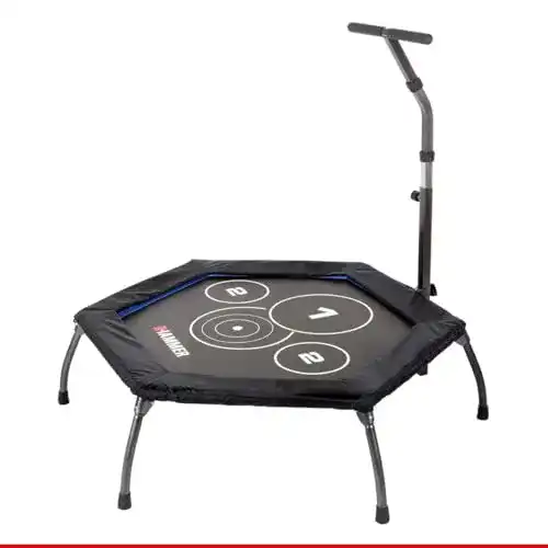 Die beste Fitnesstrampolin HAMMER Fitness-Trampolin Cross Jump, 98 cm 2026 Test Bestseller Fitnesstrampolin HAMMER Fitness-Trampolin Cross Jump, 98 cm