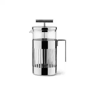 French Press Alessi 9094/8 Pressfilter aus Edelstahl 18/10 glänzend
