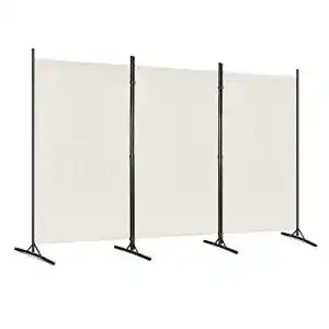 Stellwand AufuN Paravent Sichtschutz 260x180cm 3tlg.