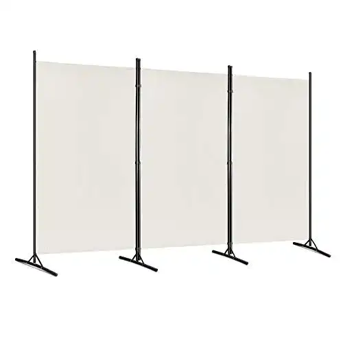 Stellwand AufuN Paravent Sichtschutz 260x180cm 3tlg.