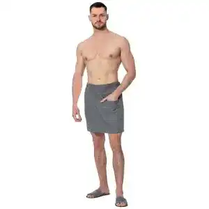 Saunakilt Herren ZOLLNER Saunakilt für Herren, 100% Baumwolle