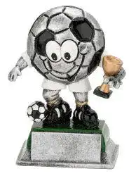 Fußball-Pokal S.B.J – Sportland Sportfigur Fußball, Höhe ca. 12 cm