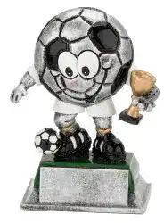 Fußball-Pokal S.B.J – Sportland Sportfigur Fußball, Höhe ca. 12 cm