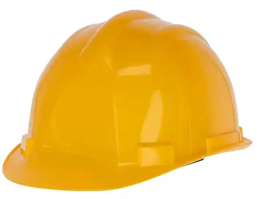 Bauhelm Kerbl 34501 Polyethylen Helm 6 Punkt Aufhängung, gelb