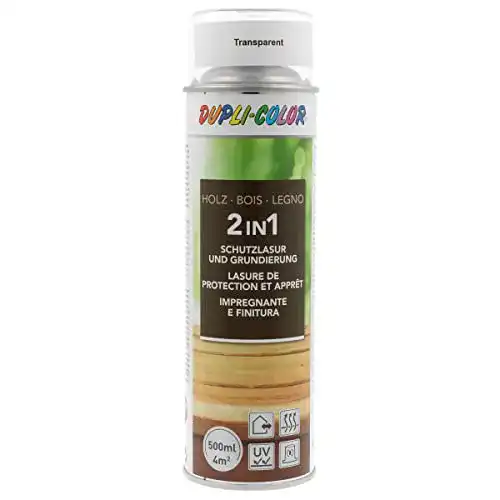 Die beste Klarlack-Spray DUPLI-COLOR 391545 Holzschutzlasur Spray 500 ml 2026 Test Bestseller Klarlack-Spray DUPLI-COLOR 391545 Holzschutzlasur Spray 500 ml