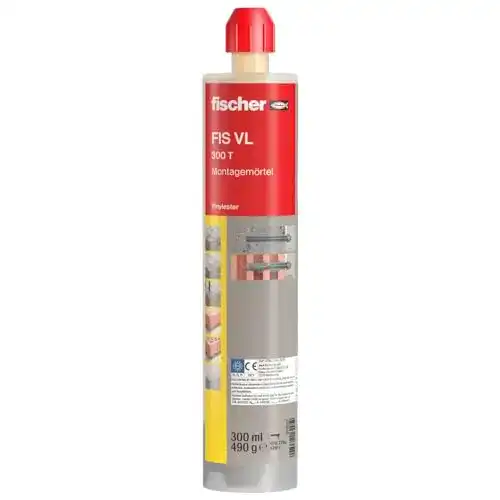 Verbundmörtel fischer Montagemörtel FIS VL 300 T – 300 ml