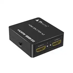 HDMI-Splitter 1 in 2 out PORTTA HDMI Splitter 1 In 2 Out 4K 60Hz